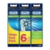 Afbeelding van Oral-B Cross Action Opzetborstels - 6 stuks