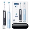 Afbeelding van Oral-B iO Series 3 Duo - Elektrische Tandenborstels - Zwart & Blauw