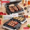 Afbeelding van Tefal OptiGrill 2in1 GC773D - Contactgrill
