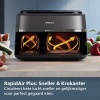 Afbeelding van Philips 3000 serie NA351/00 - Airfryer - 9 Liter - Dubbele mand