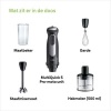 Afbeelding van Tweedekans - Braun MultiQuick 5 Pro MQ55.236M - Staafmixer - Zwart