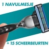 Afbeelding van Gillette Mach3 Voordeelverpakking - 1 Houder + 12 Scheermesjes