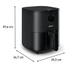 Afbeelding van Tefal Easy Fry Essential EY1308 Airfryer 3.5L - Zwart
