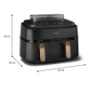 Afbeelding van Philips 5000 Series NA552/00 Dubbele Airfryer - 9L & Stoom