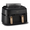 Afbeelding van Philips 5000 Series NA552/00 Dubbele Airfryer - 9L & Stoom