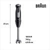 Afbeelding van Tweedekans - Braun MultiQuick 5 Pro MQ55.236M - Staafmixer - Zwart