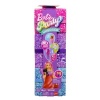 Afbeelding van Barbie Uitpakparty Chic Feestje Pop met Rode Glitters