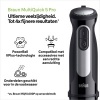 Afbeelding van Tweedekans - Braun MultiQuick 5 Pro MQ55.236M - Staafmixer - Zwart