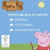 Afbeelding van Tweedekans Peppa Pig - Houten Poppenhuis Inclusief Peppa en Meubels
