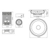 Afbeelding van JBL Stage3 607C
