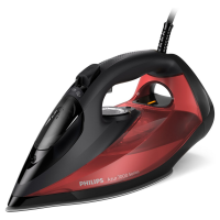 Philips DST7022/40 Stoomstrijkijzer - Zwart/Rood