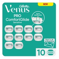 Gillette Venus Pro ComfortGlide Sensitive Scheermesjes - 10 stuks