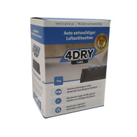 4DRY Auto Ontvochtiger 1KG - Voorkom Condens en Muffe Geurtjes