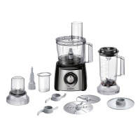 Bosch MCM3501M MultiTalent 3 - Keukenmachine - 800W - Zwart/RVS