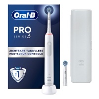 Tweedekans - Oral-B Pro Series 3 3500 - Elektrische Tandenborstel - Wit