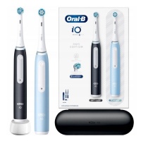 Oral-B iO Series 3 Duo - Elektrische Tandenborstels - Zwart & Blauw