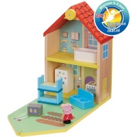 Tweedekans - Peppa Pig - Houten Poppenhuis Inclusief Peppa en Meubels