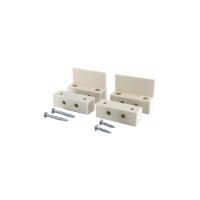 Montageadapter wit (2 stuks)