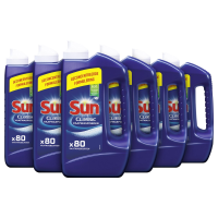 Sun Classic Normaal Vaatwaspoeder - 6 x 80 Wasbeurten | Voordeelverpakking | Milieuvriendelijk