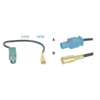 Fakra male naar SMB female adapter