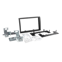 Zenec N-XFDUC7-1D7 - 1-DIN Radio montagepaneel voor Fiat Ducato 7