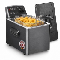 FRITEL Turbo SF 4551M Frituurpan - 5L - 3000W - Antraciet