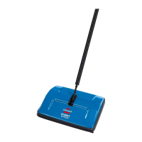 BISSELL 2402N Sturdy Sweep - Rolveger voor Tapijt en Vloeren