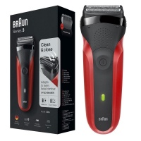 Braun Series 3 300s - Elektrisch Scheerapparaat - Rood