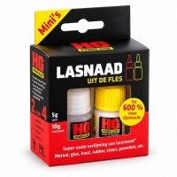 HG Powerglue Lasnaad uit de Fles Mini Reparatiekit (5g + 10g)