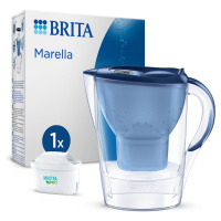 BRITA Marella Waterfilterkan Blauw 2.4L – Inclusief 1 MAXTRA PRO AIO Filter