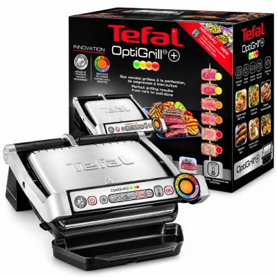 Foto van Tefal OptiGrill+ GC712D Contactgrill