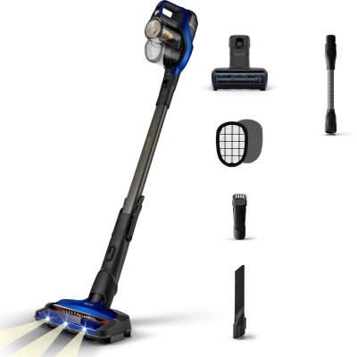 Tweedekans - Philips SpeedPro Max XC8049/01 Steelstofzuiger - Blauw