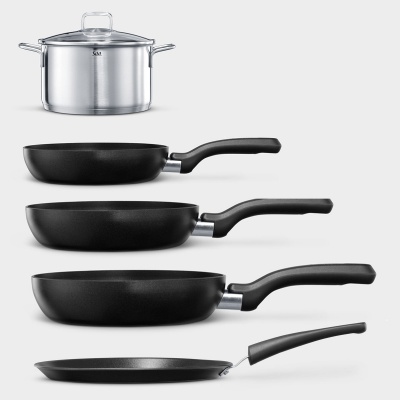 Foto van Silit Master-set 5-delig - Collexio Bakset & Style Kookpan 5,7L - Inductie