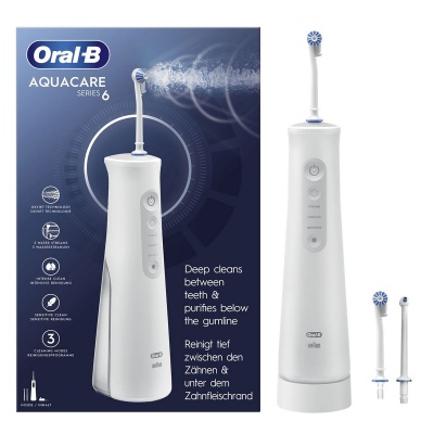 Oral-B AquaCare Series 6 Pro-Expert Draadloze Monddouche
