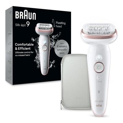 Foto van Braun Silk-épil 9 Wet & Dry Epilator - met Ladyshave