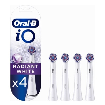 Oral-B iO Radiant White Opzetborstels - 4 stuks