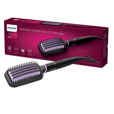 Foto van Philips Essential BHH880/00 - Stijlborstel