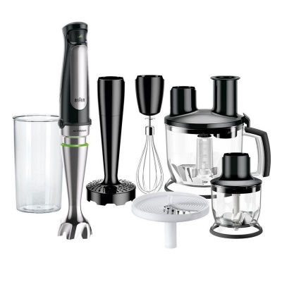 Tweedekans - Braun MultiQuick 7X MQ7087X - Staafmixer - Zwart