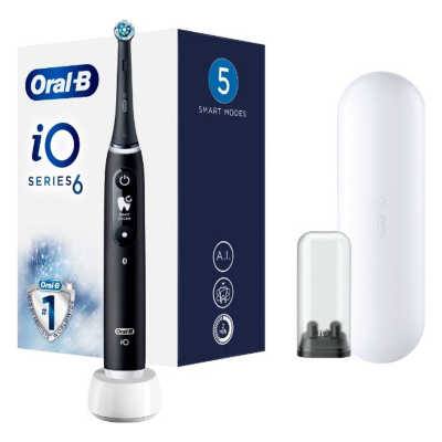 Foto van Tweedekans - Oral-B iO Series 6 - Geavanceerde Roterende Tandenborstel - Zwart