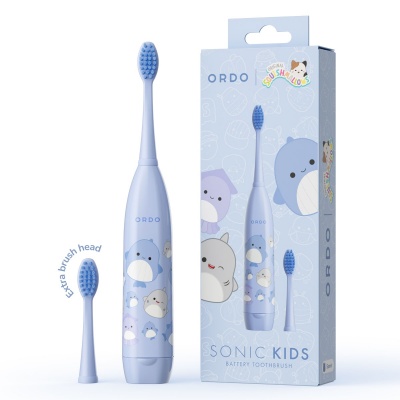 Foto van Ordo Sonic Kids Elektrische Tandenborstel Squishmallows Samir Blauw
