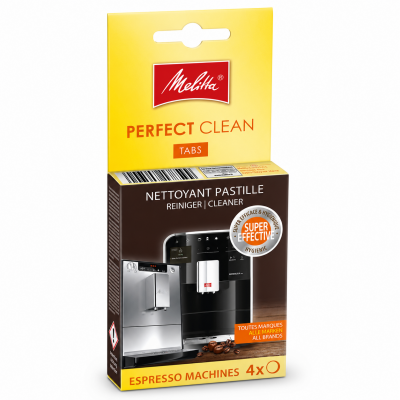 Foto van Melitta Perfect Clean Reinigingstabs - 4 x 1.8g