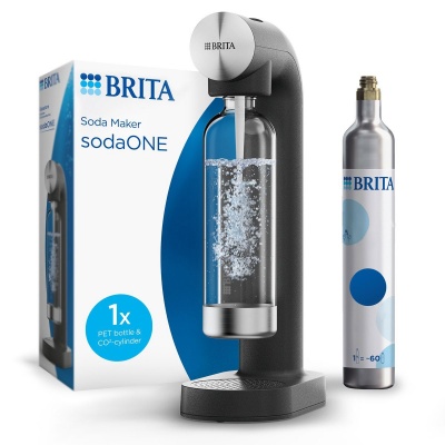 Foto van Tweedekans - BRITA Bruiswatermachine sodaONE - Zwart