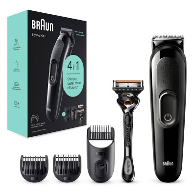 Foto van Braun Series 3 SK3300 - 5-in-1 Baardtrimmer & Haartrimmer