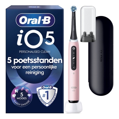 Foto van Oral-B iO 5N Elektrische Tandenborstel - Roze