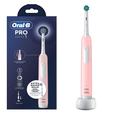 Foto van Tweedekans - Oral-B PRO Series 1 Elektrische Tandenborstel - Roze