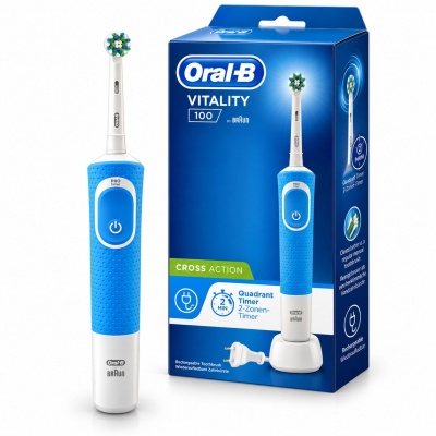 Tweedekans - Oral-B Vitality 100 - Blauw Tweedekans - Oral-B Vitality 100 - Blauw