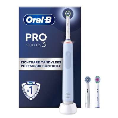 Foto van Oral-B Pro Series 3 3770 - Elektrische Tandenborstel - Blauw