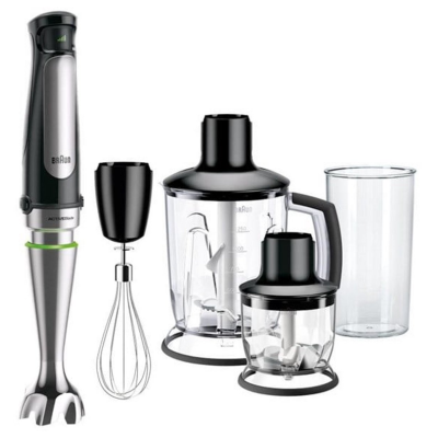 Tweedekans - Braun MultiQuick 7 MQ7045X - Staafmixer - Zwart