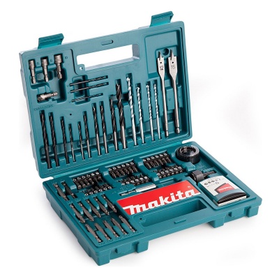 Foto van Makita B-53811 Boor- en Bitset - 100-delig - Inclusief Koffer