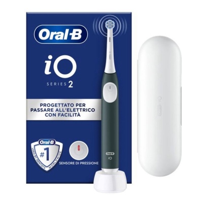 Foto van Tweedekans - Oral-B iO Series 2 Clean & Care - Elektrische Tandenborstel - Groen